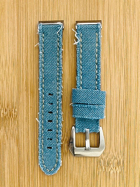 CHRONOVA FabDenim - Lederarmband