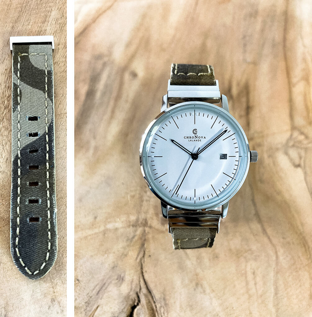 CHRONOVA LALANDE Quarz - STYLE: FabCamouflage-Armband