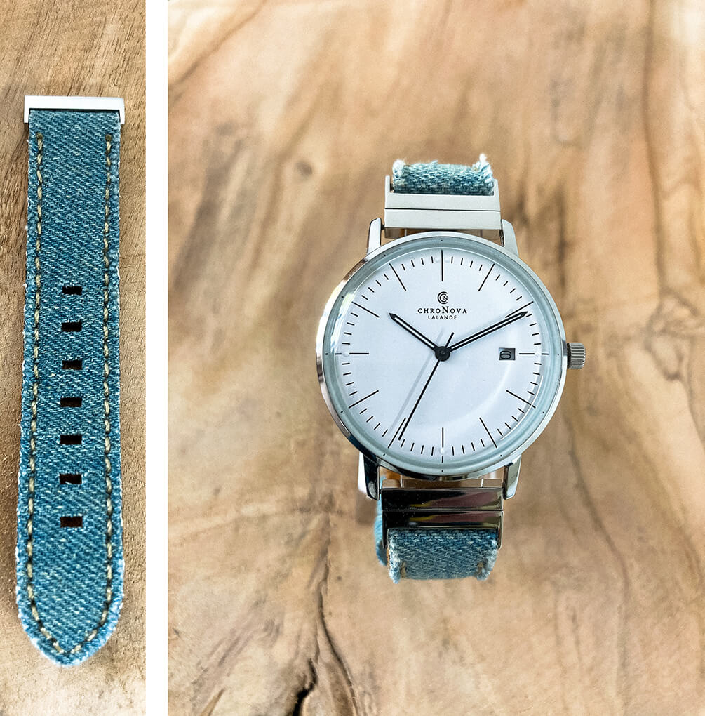 CHRONOVA LALANDE Quarz - STYLE: FabDenim-Armband