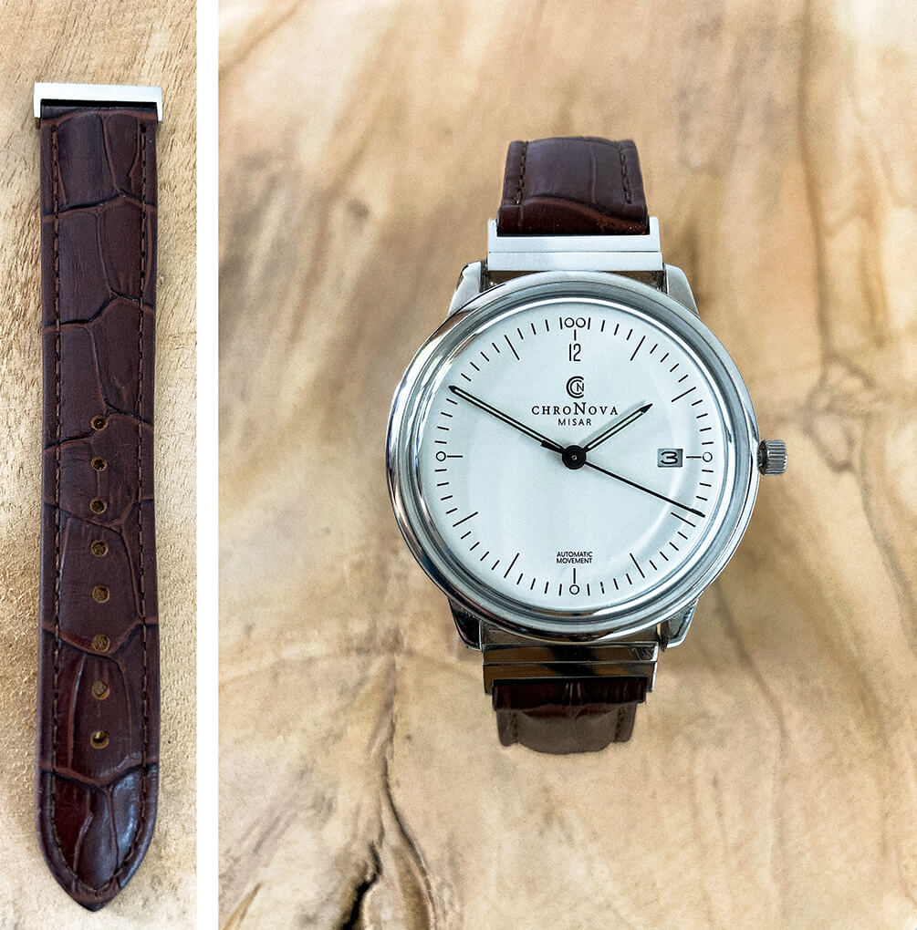 CHRONOVA MISAR Automatic - STYLE: StyleBrown-Armband